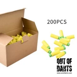 Worker HE Heavyweight Short Darts 200-pack (1.2g) 15 Worker HE Heavyweight Short Darts 200-pack (1.2g) -Out Of Darts Out of Darts Darts Ammo Worker HE Short Darts 200 pack Heavyweight 1.2 Gram in box