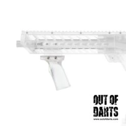 Worker Nerf Angled Foregrip Style #2 7 Worker Nerf Angled Foregrip Style #2 -Out Of Darts Out of Darts Grips Worker Angled Foregrip installed on blaster