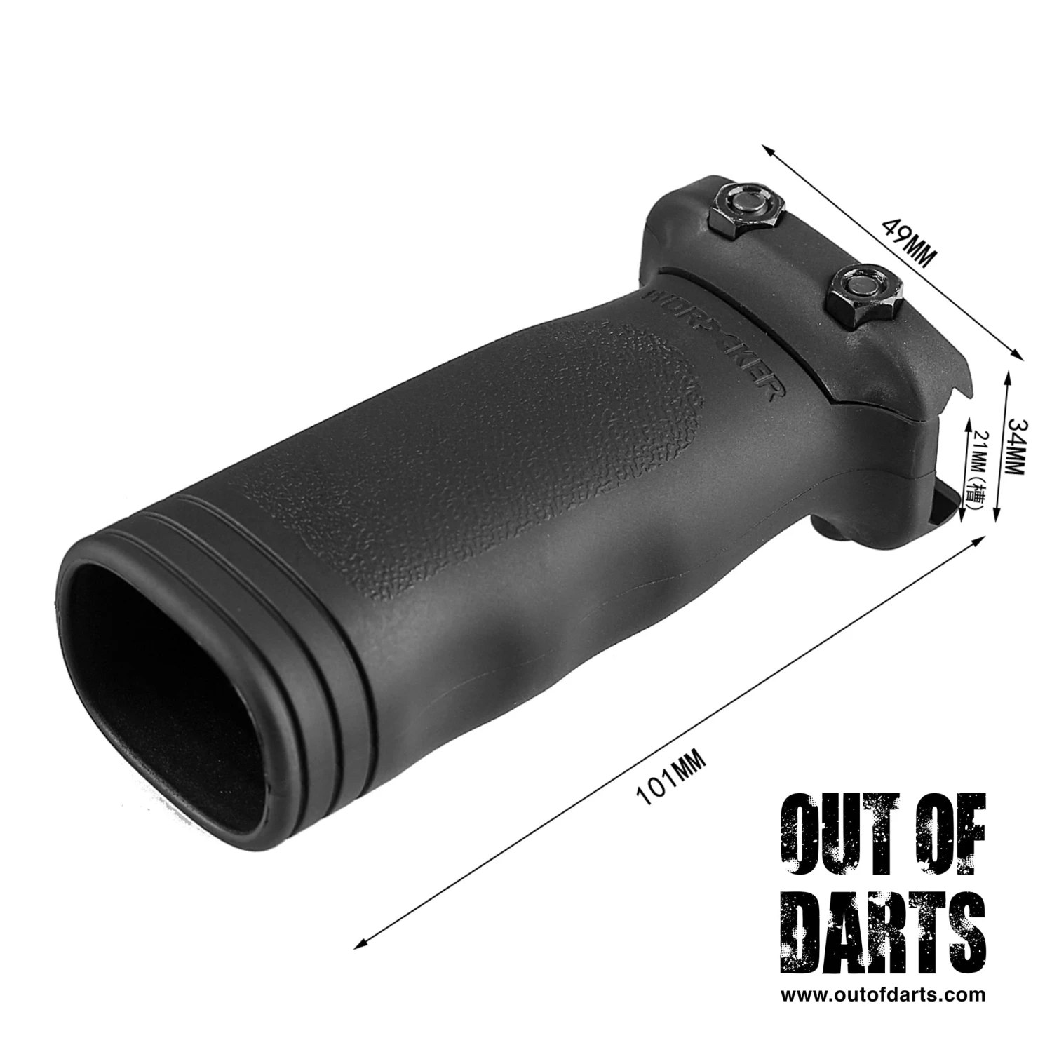 Worker Vertical Foregrip (Multiple Colors) 3 Worker Vertical Foregrip (Multiple Colors) - Image 3