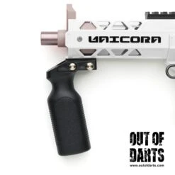 XYL KM9 Unicorn Vertical Picatinny Foregrip 5 XYL KM9 Unicorn Vertical Picatinny Foregrip -Out Of Darts Out of Darts Grips XYL KM9 Unicorn Vertical Foregrip Pump Grip on blaster