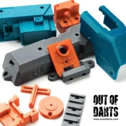 Out Of Darts -Out Of Darts Out of Darts Herja Parts Herja 3D Parts Hardware Kit detail 3D parts