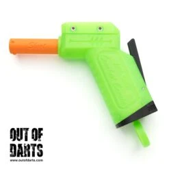 Little Rocket Crooked Cousin Mountable Blaster 12 Little Rocket Crooked Cousin Mountable Blaster -Out Of Darts Out of Darts Little Rocket Family Platform Little Rocket Crooked Cousin Mountable Blaster with short dart barrel detail