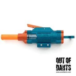 Little Rocket Mighty Mama Mountable Blaster 8 Little Rocket Mighty Mama Mountable Blaster -Out Of Darts Out of Darts Little Rocket Family Platform Little Rocket Mighty Mama Mountable Blaster with short dart barrel