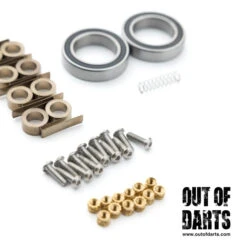 Kptn A Super Drum 70-Round Magazine 3D Parts + Hardware Kit 17 Kptn A Super Drum 70-Round Magazine 3D Parts + Hardware Kit -Out Of Darts Out of Darts Mags Adapters KPA Super Drum 70 Standard Talon Drum Magazine hardware detail 1