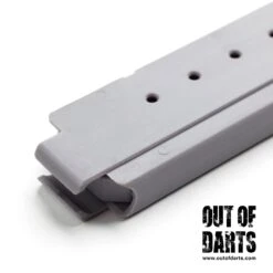 OOD Koda 23-Round Straight Standard Short Dart Magazine 24 OOD Koda 23-Round Straight Standard Short Dart Magazine -Out Of Darts Out of Darts Mags Adapters OOD Koda 23 Round Short Dart Magazine Grey feed lips detail