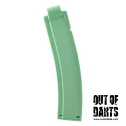 Worker Dragon Claw 15-Round Curved Standard Talon Short Dart Magazine -Out Of Darts Out of Darts Mags Adapters Worker 15 Round Curved Dragon Claw Talon Short Dart Magazine Green