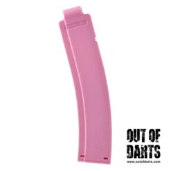 Worker Dragon Claw 15-Round Curved Standard Talon Short Dart Magazine -Out Of Darts Out of Darts Mags Adapters Worker 15 Round Curved Dragon Claw Talon Short Dart Magazine Pink