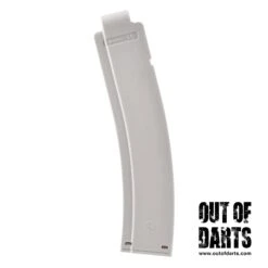 Worker Dragon Claw 15-Round Curved Standard Talon Short Dart Magazine -Out Of Darts Out of Darts Mags Adapters Worker 15 Round Curved Dragon Claw Talon Short Dart Magazine White