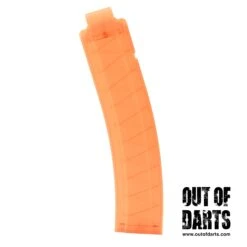 Worker Dragon Claw 15-Round Curved Standard Talon Short Dart Magazine -Out Of Darts Out of Darts Mags Adapters Worker Dragon Claw 15 Round Curved Standard Talon Magazine Transparent Orange 59e6ffb9 4e48 40f8 b805 5d521715128d