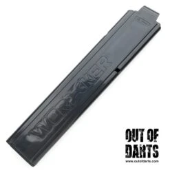Worker Nightingale 15-Round Slim-Angled Talon Short Dart Magazine 14 Worker Nightingale 15-Round Slim-Angled Talon Short Dart Magazine -Out Of Darts Out of Darts Mags Adapters Worker Slim Angled Talon Nightingale 15 Round Magazine Opaque Black