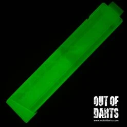 XYL Unicorn 15-Round Straight Standard Short Dart Magazine -Out Of Darts Out of Darts Mags Adapters XYL Unicorn 15 Round Standard Talon Compatible Magazine Translucent Green Glow In The Dark glowing