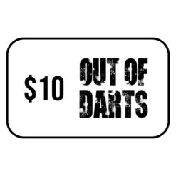 Out Of Darts Gift Card 10 Out Of Darts Gift Card -Out Of Darts Out of Darts Merch Gift Cards OOD Gift Card 10