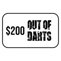 Out Of Darts Gift Card 15 Out Of Darts Gift Card -Out Of Darts Out of Darts Merch Gift Cards OOD Gift Card 200