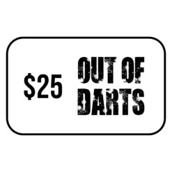 Out Of Darts Gift Card 12 Out Of Darts Gift Card -Out Of Darts Out of Darts Merch Gift Cards OOD Gift Card 25