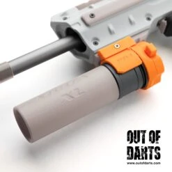 OFD Pico Booper Hardware Kit 19 OFD Pico Booper Hardware Kit -Out Of Darts Out of Darts Old Fusion Designs OFD Pico Booper 40MAX Blaster Fully Assembled Blaster on blaster with shell installed detail 59a33c04 ad48 4603 b2b9 fa14b155c2f9