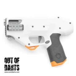 RedCowl Nightingale 2.0 3D-Printed Sling + Magwell Set -Out Of Darts Out of Darts RedCowl Nightingale 2.0 3D Printed Sling Magwell Set installed on blaster