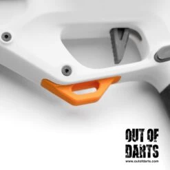 RedCowl Nightingale 2.0 3D-Printed Sling + Magwell Set -Out Of Darts Out of Darts RedCowl Nightingale 2.0 3D Printed Sling Magwell Set installed on blaster sling detail