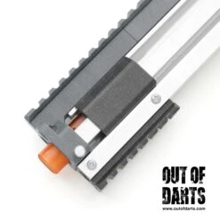 Thanh RIPPCAR Variable-Line Segmented SLA-Printed Resin PCAR 25 Thanh RIPPCAR Variable-Line Segmented SLA-Printed Resin PCAR -Out Of Darts Out of Darts Rifling Attachments SCAR Thanh RIPPCAR Variable Line Segmented SLA Printed Resin PCAR installed in lynx blaster with recessed barrel