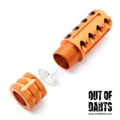 ZWQ 3-Degree 4x4 CNC Metal BCAR 10 ZWQ 3-Degree 4x4 CNC Metal BCAR -Out Of Darts Out of Darts Rifling Attachments ZWQ 3 Degree 4x4 CNC Metal BCAR diassembled angled view