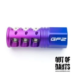 GFZ 8-Degree 3x3 Metal BCAR Kit 16 GFZ 8-Degree 3x3 Metal BCAR Kit -Out Of Darts Out of Darts Rifling SCARs BCARs Gavin Fuzzy GFZ Metal BCAR DIY Kit Nebula Fade GFZ logo