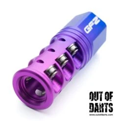 GFZ 8-Degree 3x3 Metal BCAR Kit 14 GFZ 8-Degree 3x3 Metal BCAR Kit -Out Of Darts Out of Darts Rifling SCARs BCARs Gavin Fuzzy GFZ Metal BCAR DIY Kit Nebula Fade front detail