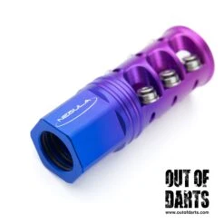 GFZ 8-Degree 3x3 Metal BCAR Kit 18 GFZ 8-Degree 3x3 Metal BCAR Kit -Out Of Darts Out of Darts Rifling SCARs BCARs Gavin Fuzzy GFZ Metal BCAR DIY Kit Nebula Fade nebula logo detail