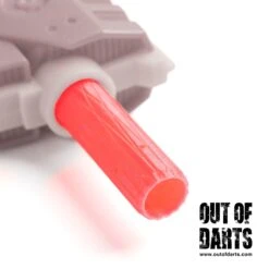Thanh Pro-Max Pentavictus 15-Degree 5-line PCAR (for Adventure Force Nexus Pro And Other Blasters) -Out Of Darts Out of Darts SCAR BCAR Adventure Force Pro Dart Zone Max 3D Printed Pentavictus SCAR Barrel Round Elegant on blaster detail