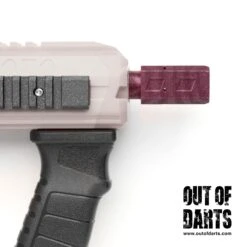 Thanh Pro-Max Pentavictus 15-Degree 5-line PCAR (for Adventure Force Nexus Pro And Other Blasters) -Out Of Darts Out of Darts SCAR BCAR Adventure Force Pro Dart Zone Max 3D Printed Pentavictus SCAR Barrel Square Stylized on blaster