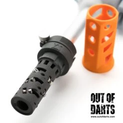 Eli Wu Andromeda 30-Degree 3x3 BCAR Kit -Out Of Darts Out of Darts SCAR BCAR Eli Wu Andromeda BCAR DIY Kit installed on blaster without shroud detail