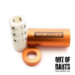 Worker 15-Degree 4x3 CNC BCAR 8 Worker 15-Degree 4x3 CNC BCAR -Out Of Darts Out of Darts SCAR BCAR Rifling Attachments Worker 15 Degree BCAR Orange internals