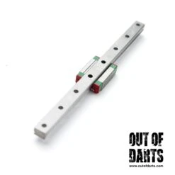 MGN9 Linear Rail Bearing Set (150mm - For Crush, Tulip + Other Blasters) -Out Of Darts Out of Darts Springer Parts Hardware MGN9 Linear Rail Bearing rear detail