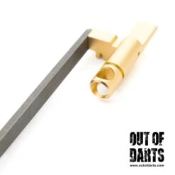 Sabre Pro Longshot Metal Ram -Out Of Darts Out of Darts Springer Parts SABRE X Shot Pro Longshot Metal Ram Transfer Bar ramrod pusher detail