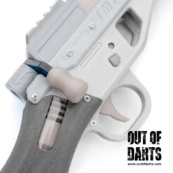 SMILEY CNC Bolt Arm Handle Upgrade -Out Of Darts Out of Darts Springer Parts SMILEY CNC Metal Bolt Handle installed