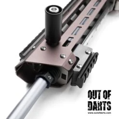 Sabre Apex Barrel Nut 9 Sabre Apex Barrel Nut -Out Of Darts Out of Darts Springer Parts Sabre Apex Prime Barrel Nut installed in blaster