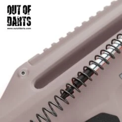 Sabre Kunlun Steel Plunger 11 Sabre Kunlun Steel Plunger -Out Of Darts Out of Darts Springer Parts Sabre Kunlun Seteel Plunger installed detail