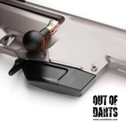 Kunlun Ball-End Bolt Handle 11 Kunlun Ball-End Bolt Handle -Out Of Darts Out of Darts Springer Parts Worker Kunlun Ball EndBolt Handle installed detail