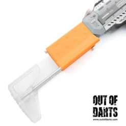 Piston Pump High-Capacity Battery Stock 11 Piston Pump High-Capacity Battery Stock -Out Of Darts Out of Darts Springer Parts X Shot Piston Pump AEB High Capacity Battery Stock installed