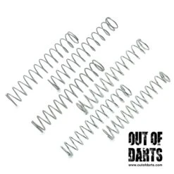 OOD 140mm Tuning Springs (for Talon Claw, Alchemist, And Other Blasters) 17 OOD 140mm Tuning Springs (for Talon Claw, Alchemist, And Other Blasters) -Out Of Darts Out of Darts Springs Generic Legacy Springs OOD 140mm Tuning Springs Full Set 6 pc 1 1