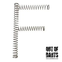 OOD K25F 2.0 X 286mm Spring With Squared Ends 5 OOD K25F 2.0 X 286mm Spring With Squared Ends -Out Of Darts Out of Darts Springs K25F Spring With Squared Ends F
