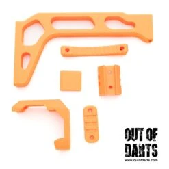 RedCowl Venom Pro Stock Kit -Out Of Darts Out of Darts Stocks RedCowl Dart Zone Max Venom Pro Stock Kit 3D parts knolled