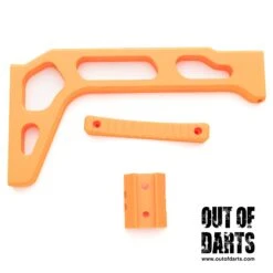 RedCowl Simple Picatinny Stock 10 RedCowl Simple Picatinny Stock -Out Of Darts Out of Darts Stocks RedCowl Picatinny Stock Kit 3D parts knolled