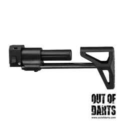 Worker Simple Nerf Extension Stock (multiple Colors) -Out Of Darts Out of Darts Stocks Worker Simple Adjustable N Strike Compatible Extension Stock Black