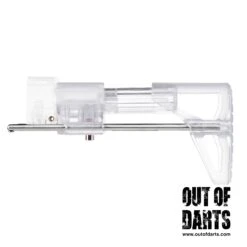 Worker Simple Nerf Extension Stock (multiple Colors) -Out Of Darts Out of Darts Stocks Worker Simple Adjustable N Strike Compatible Extension Stock Transparent