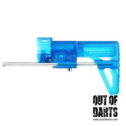 Worker Simple Nerf Extension Stock (multiple Colors) -Out Of Darts Out of Darts Stocks Worker Simple Adjustable N Strike Compatible Extension Stock Transparent Blue