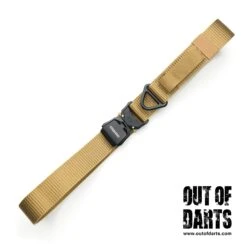 Worker Tactical Belt Quick-Clasp -Out Of Darts Out of Darts Tactical Gear Loadout Worker Tactical Belt for Nightingale tan