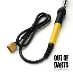 Portable Soldering Iron Battery-Powered (3s LiPo) 7 Portable Soldering Iron Battery-Powered (3s LiPo) -Out Of Darts Out of Darts Tools Portable LiPo Battery Powered Soldering Iron detail cable
