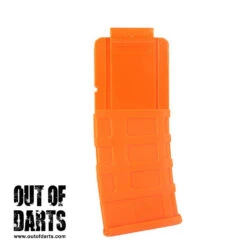 Worker Nerf 12 Round Full-Length Magazine 25 Worker Nerf 12 Round Full-Length Magazine -Out Of Darts OutofDarts W0012 W1512 6 MAG 12 ROUND FULL ORANGE LEFT
