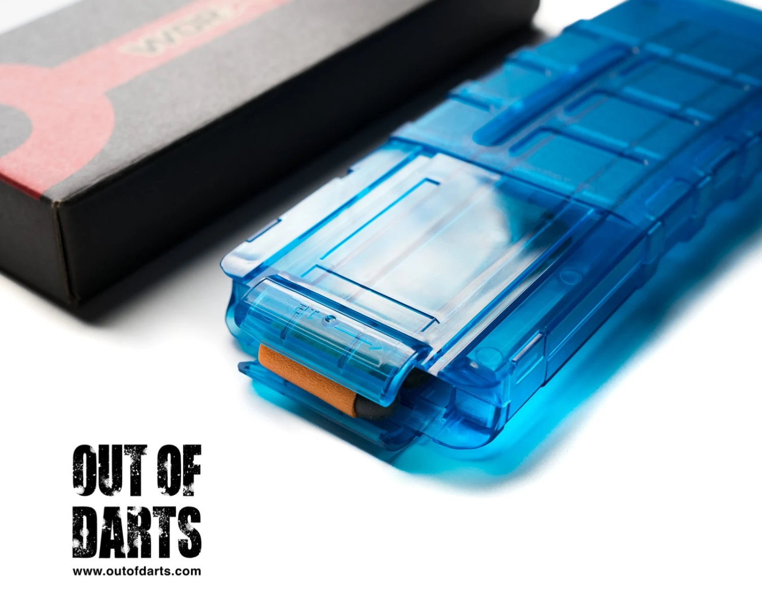 Worker Nerf Short Dart 12 Round Magpull Style Magazine Clip 1 Worker Nerf Short Dart 12 Round Magpull Style Magazine Clip