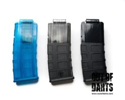 Worker Nerf Short Dart 12 Round Magpull Style Magazine Clip 10 Worker Nerf Short Dart 12 Round Magpull Style Magazine Clip -Out Of Darts OutofDarts worker 12 round magazine short darts 08