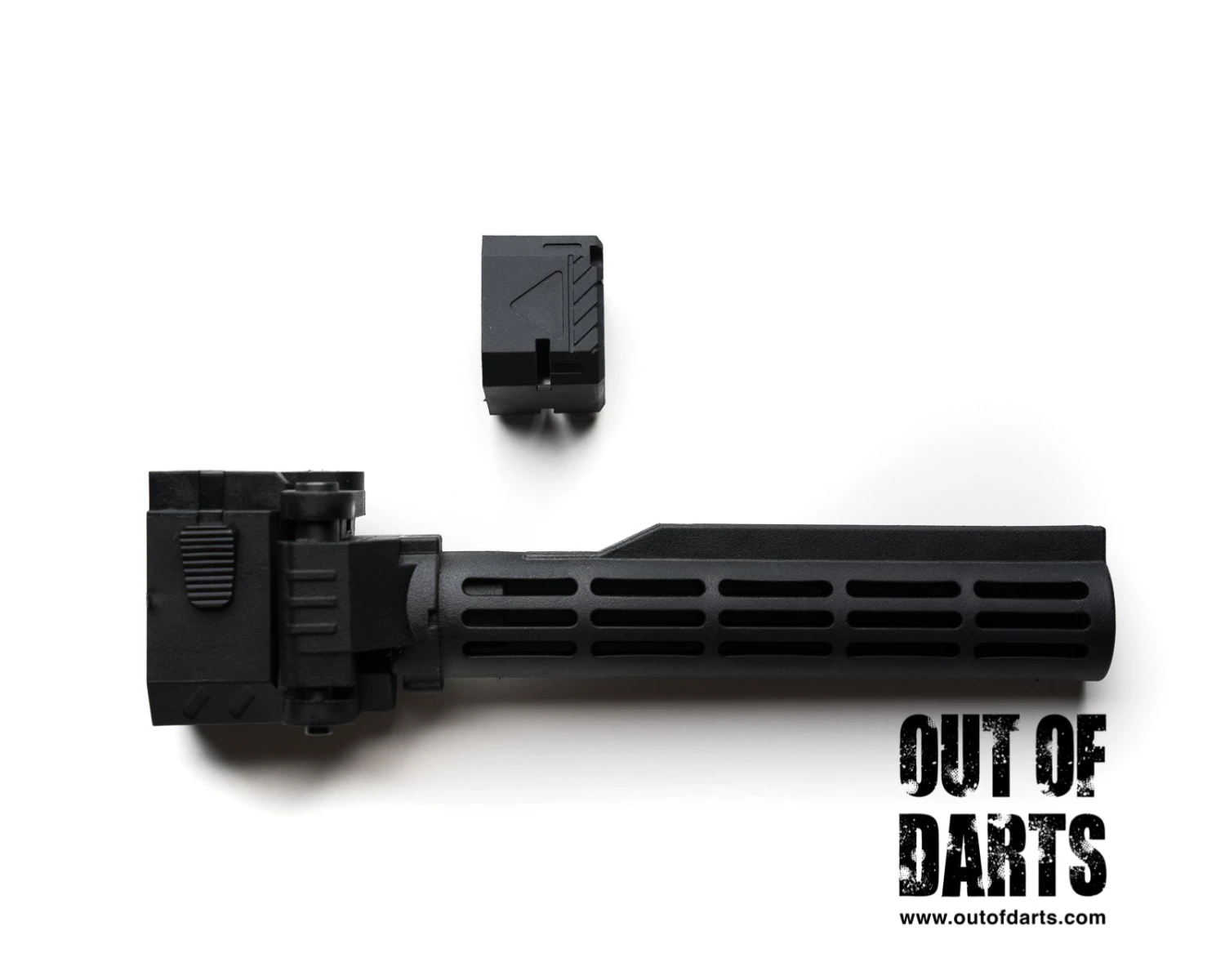 Worker Collapsible Stock Tube With Cap (Compatible With Nerf) 1 Worker Collapsible Stock Tube With Cap (Compatible With Nerf)